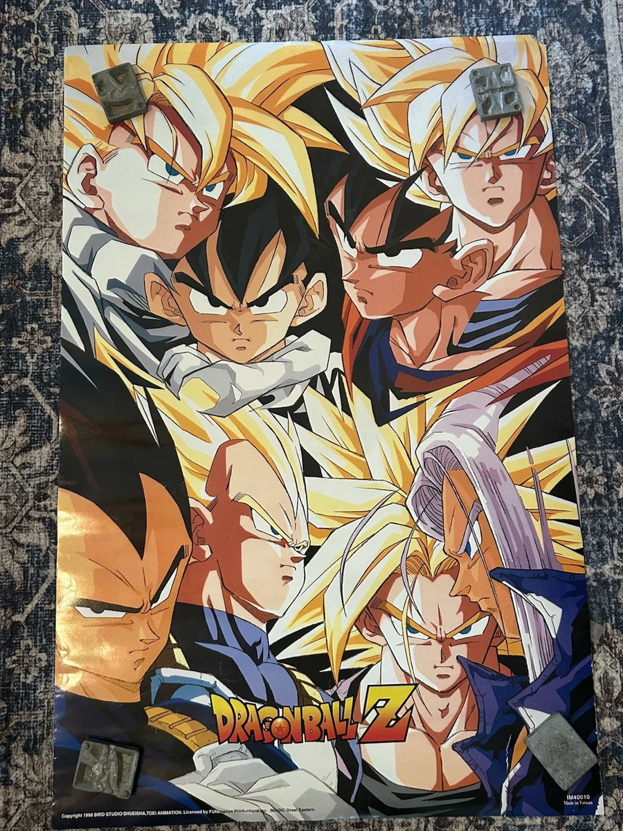 Dragon Ball Z Poster In Collectible Dragonball Z Anime Items for