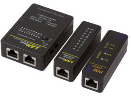 LogiLink WZ0015P Cabletester LAN & PoE Finder