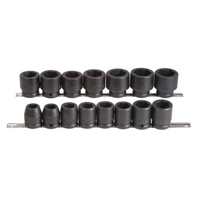 PROTO J73105 Impct Skt St,Steel,Blk Oxd,3/4- 1 5/8 in 5PZN8