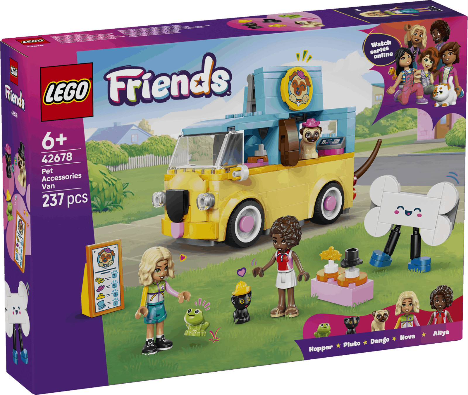 Lego Friends Pet Accessories Van Toy With Pets 42678 - Image 2