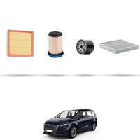 Hoffcar Set Service - 4 Filter Kompatibel Mit Ford Galaxy III 2.0 Ecoblue 88K