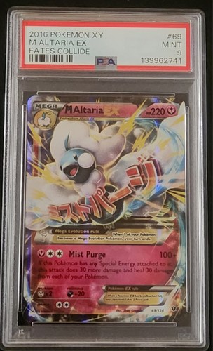 M Altaria-EX graded PSA 9 for sale on eBay