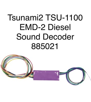 SoundTraxx TSU-1100 Tsunami2 Sound/DCC Decoder : EMD-2 Diesel ~ 885021
