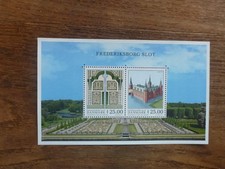DENMARK 2017 CASTLES 2 STAMP MINI SHEET MINT STAMPS