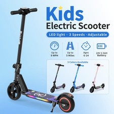 Kids Electric Scooter Foldable Long Range High Speed 14KM/H Urban Commuter