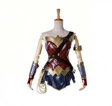 Wonder Woman Diana Prince Female Adult Dress Cosplay Party Full Sets Costume