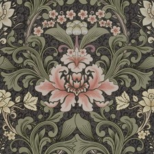 Abyssaly Vintage Floral Peel and Stick 17.3 x...