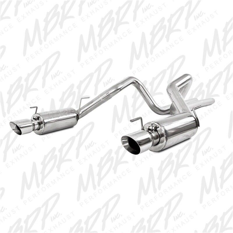 MBRP S7269409 Dual Rear Exit 3" Catback Exhaust for 2007-2010 Ford GT500 5.4L V8