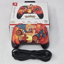 Nintendo Switch PowerA Enhanced Wired Controller - Pokémon: Charizard limited
