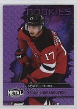 2020 Skybox Metal Universe Rookies Purple Spectrum /199 Yegor Sharangovich 1dm7