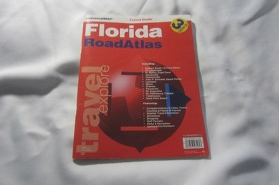 Universal MAp Travel Guide FLORIDA Road Atlas 3rd Edition - Unknown Date
