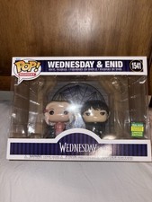 NIB! Limited Edition Funko Pop Wednesday & Enid SDCC#1541 Summer Convention 2024