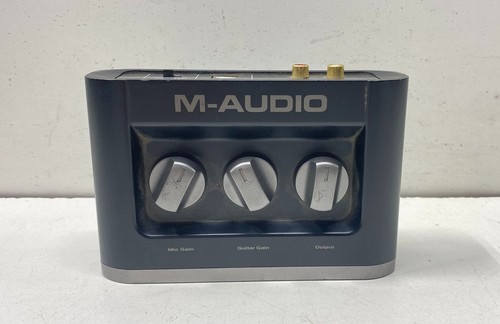 M-AUDIO Black Fast Track Audio Interface USB Phantom Power Studio ...