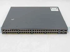 Cisco Catalyst C2960-S-48LPS-L 48 Port PoE Gigabit Switch + 4 Port 10gb SFP  V02