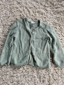 baby girl green cardigan