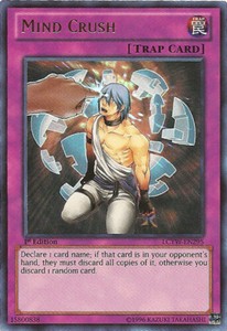 Mind Crush - LCYW-EN295 - Ultra Rare - 1st Edition x1 - Lightly Played