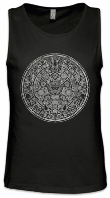 Aztec Mandala Herren Tank Top Azteken Indians American Mayans Maya Mayas Sign