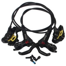 ZOOM Mountain Bike Hydraulic Disc Brakes Levers Front Rear Rotor Disc Brake Set