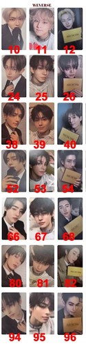 Libro álbum ENHYPEN WISH: UNLEASH Engine Weverse Official PHOTOCARD KPOP - Imagen 41 de 114