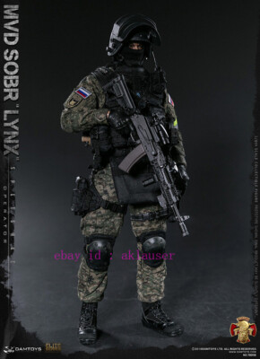 Damtoys 1/6 Dam78058 Russian Mvd-Sobr Lynx Spetsnaz Operator