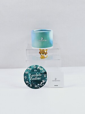 Swarovski 5004487 Lovlots Zodiac Tora The Tiger Crystal Figurine w