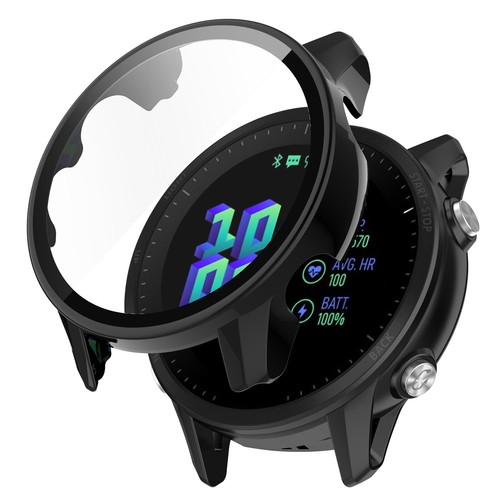 Für Garmin Forerunner 955 Uhr Gehärtete Folie Bildschirmschutz Schutzhülle - 第 6/20 張圖片