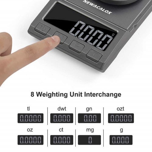 Digitale Milligrammskala 100g/.0001g Pro Lab Balance Diamant Akku - Bild 6 von 7