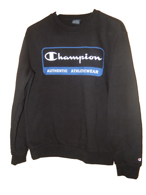 Champion Men Crewneck Sweatshirt Gr.M 219162 Schwarz