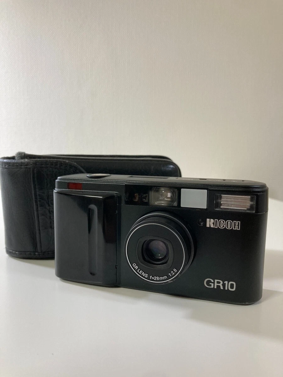【Excellent+++++】Ricoh GR10 Black Point& Shoot 35mm Film Camera-#4099
