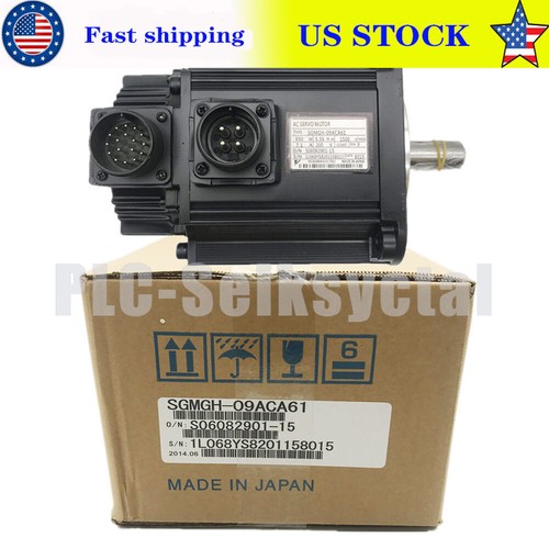 New In Box YASKAWA SGMGH-09ACA61 SGMGH09ACA AC Servo Motor