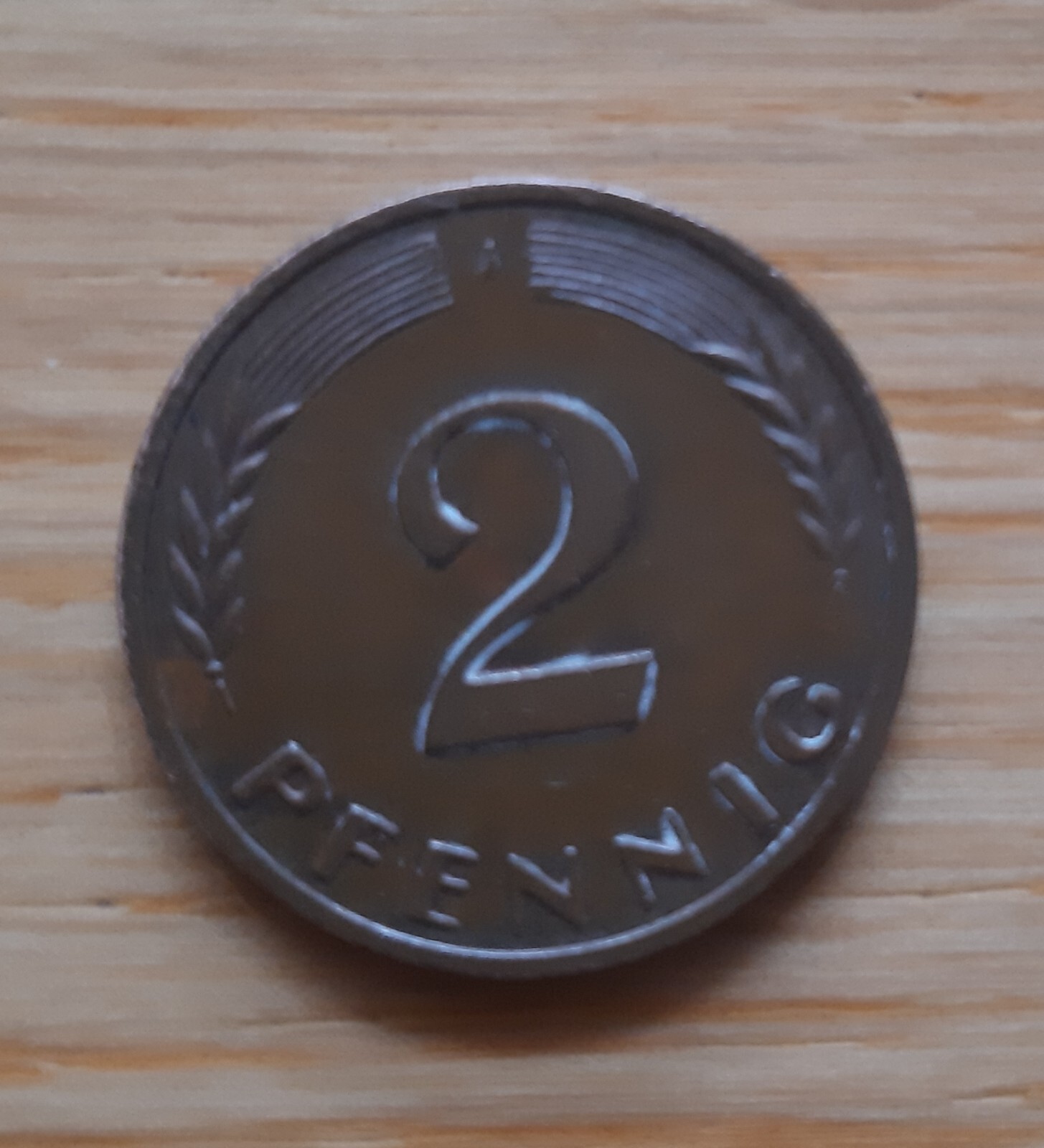 2 Pfennig 1966 J Nicht Magnetisch Wert 2 Pfennig 1966 J BRD nicht magnetisch | eBay.de