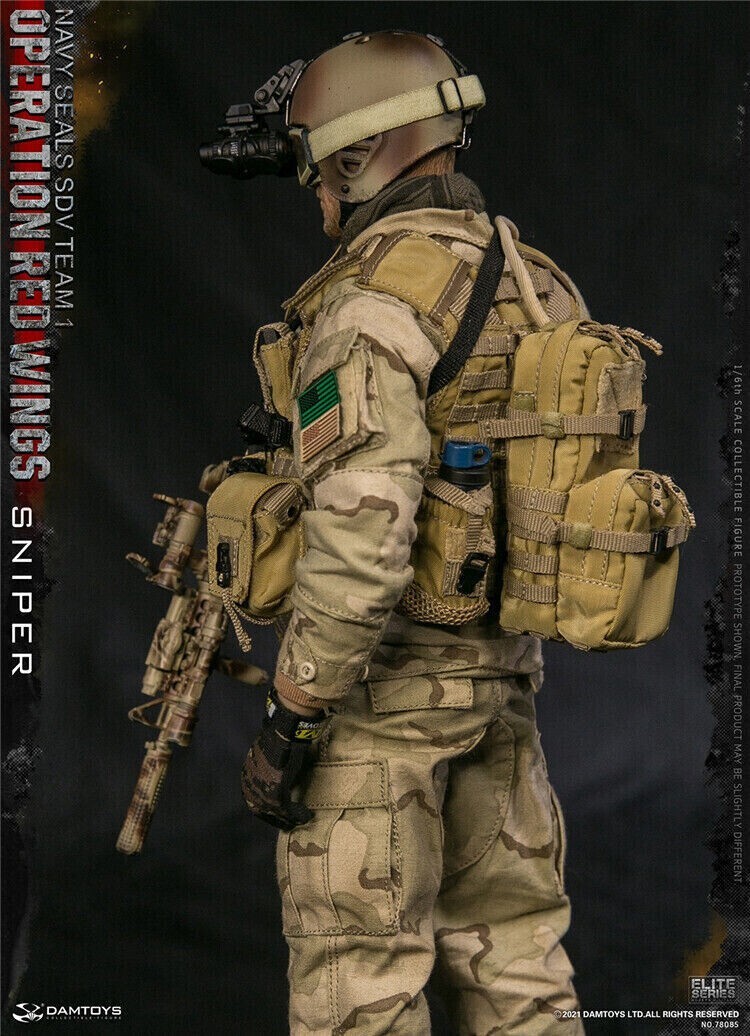 New DAMTOYS 78085 1/6 Operation Red Wings NAVY SEALS SDV