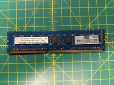 HP Server 2X 2GB DDR3 2Rx4 PC3-10600R-9-10-E0 DIMMs, 4GB Total