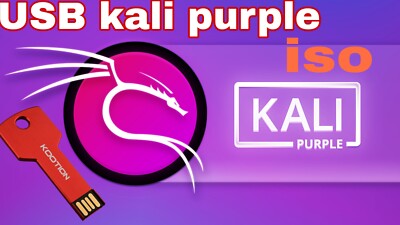 Kali Purple 2023.1 Hacking Linux OS, 32GB USB 3, Pentesting, Defensive Security