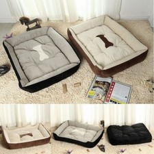 Pet Dog Cat Bed Puppy Cushion Knnel Soft Warm Mat Cozy Pad Crate