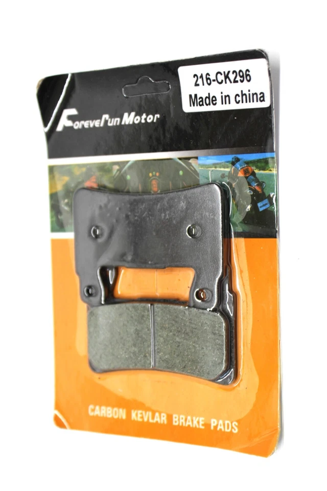 Pastillas de freno delanteras de carbono para Honda CBR 600 F4i Sport 1999-2007 Foto 3 de 3