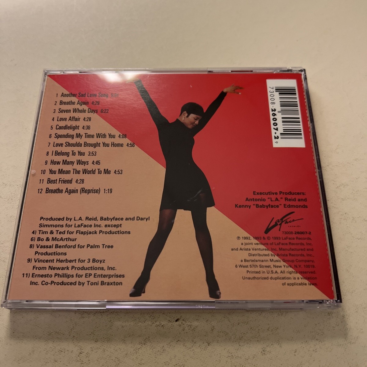 Toni Braxton by Toni Braxton - Audio CD - good 730082600729| eBay