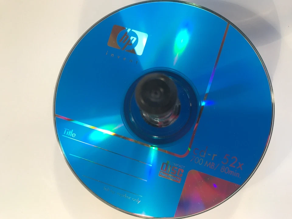 31 HP Brand CD-R 700MB 52x, 12 TDK Brand CD-RW in Cake Box + 1 imation CD-R - Image 3 of 3