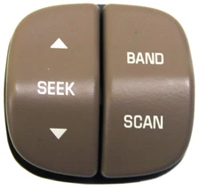 2000-2003 Buick LeSabre LH Audio Control Switch Neutral Tan New OEM 25749628