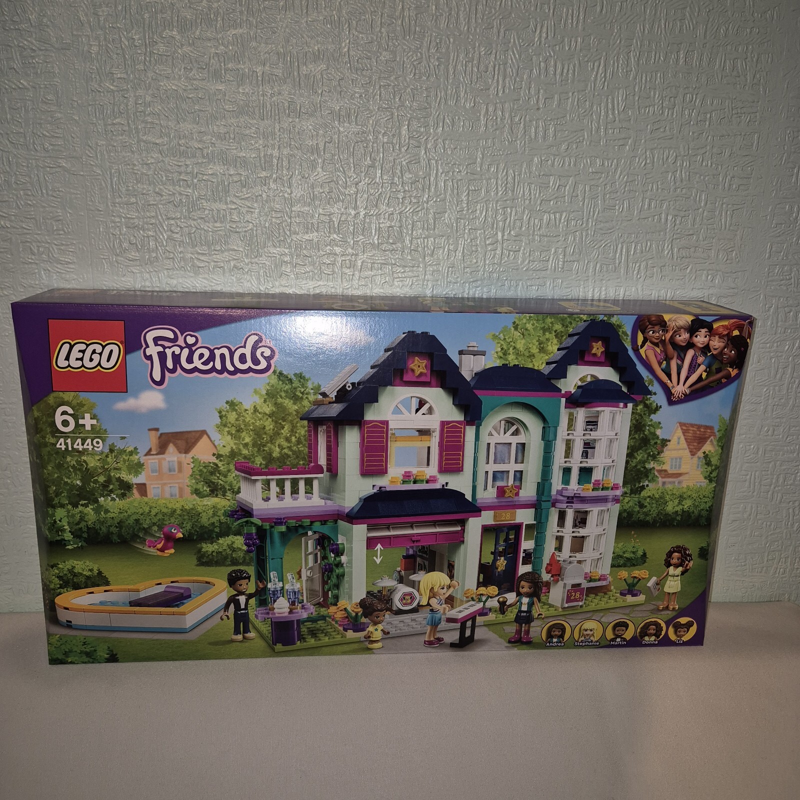 Lego 41449 Friends Andrea'S Family House Dolls House Playset