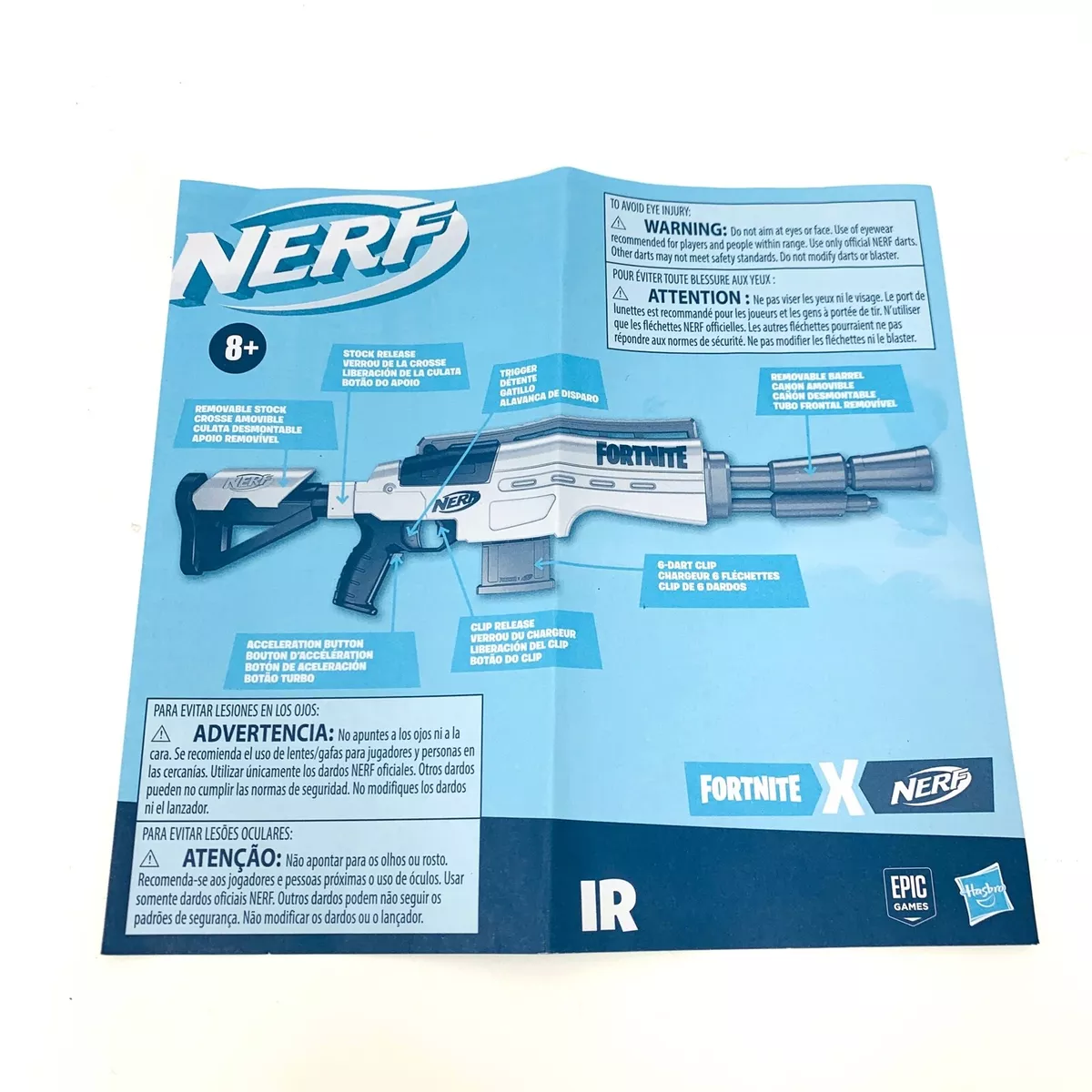 Nerf Fortnite IR Review