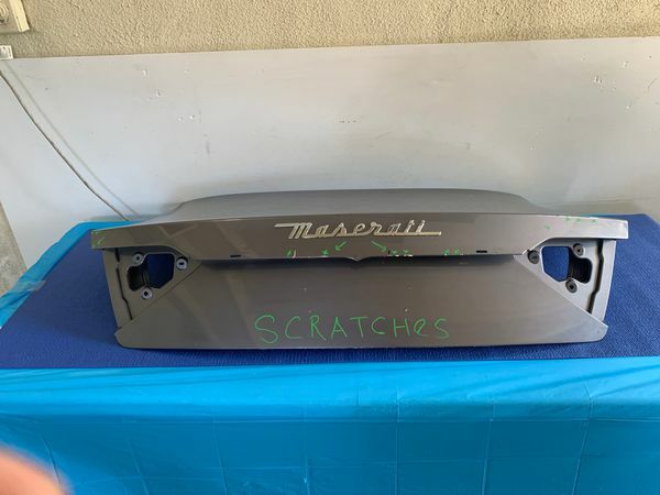 2009-2016 Maserati Gran Turismo Rear Trunk Lid lift gate Cover 80085700 OEM