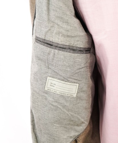 Cappotto da uomo grigio/sabbia $4.000 - *100% puro cashmere* - 48 US - Foto 8 di 8