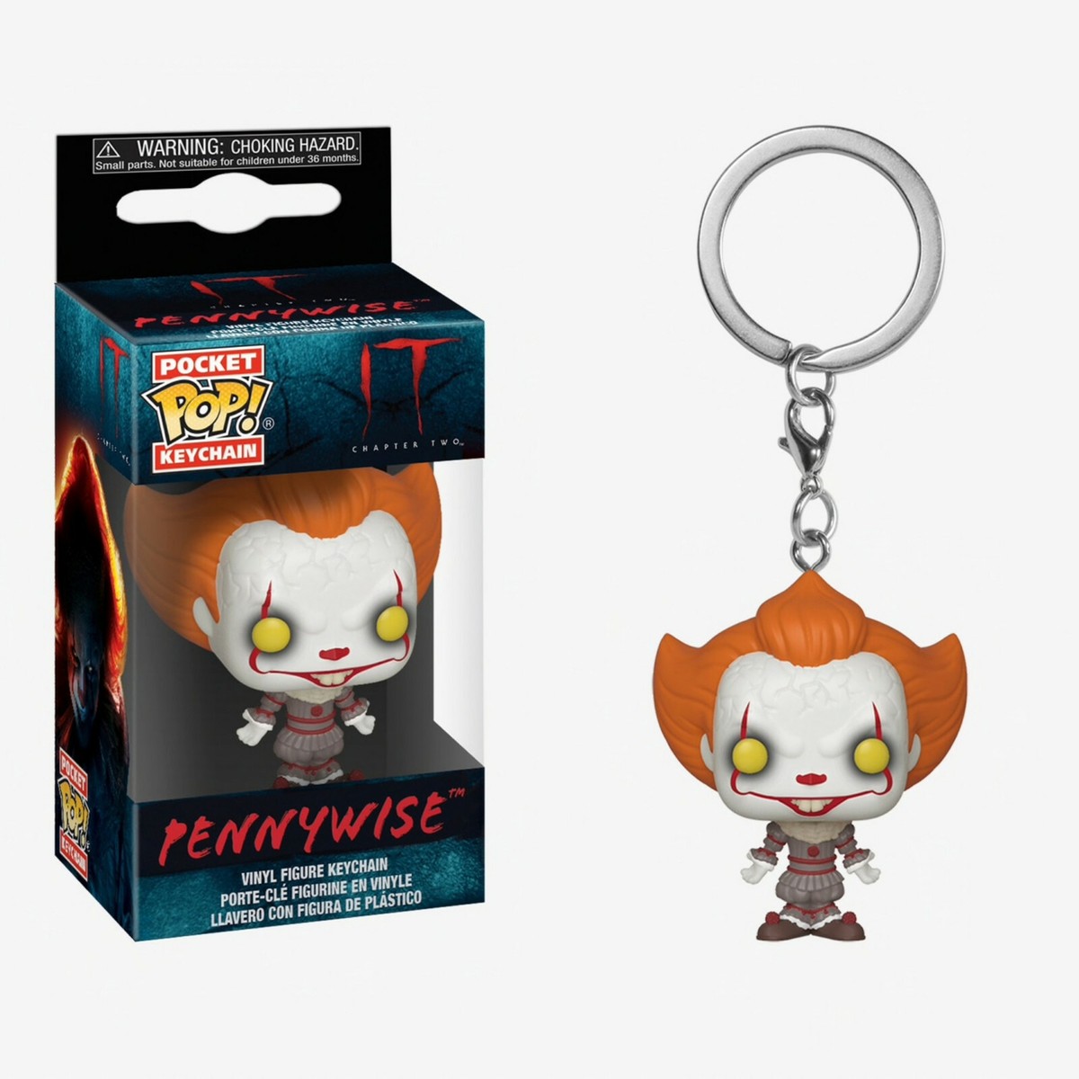 Funko Pocket POP Keychain Stephen King's It Chapter Pennywise