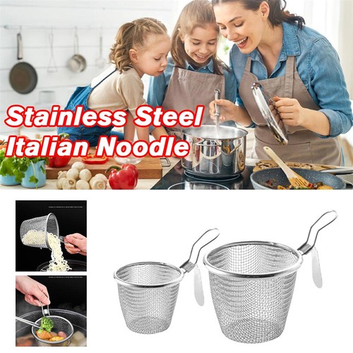 Stainless Steel Mesh Net Strainer Basket Colander Hot Pot Boil Food ...