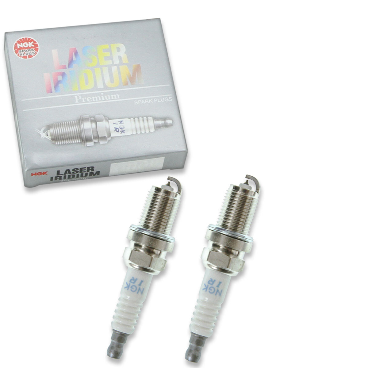 2 pc NGK 5115 IFR7F-4D Laser Iridium Spark Plugs for FR3KII332 7321 Ignition kr