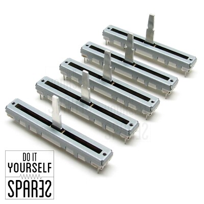 5 Faders De Remplacement Pour Tables De Mixage Pioneer DJM (300 à 800, 2000...) - Pièces ALPS Améliorées