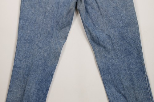 Vintage 90s Guess Mens 30x32 Thrashed Tapered Leg Button Fly Denim Jeans USA - Picture 14 of 16