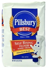 Pillsbury Best Pre-Sifted Self-Rising Flour (Pack of 2) 5 Pound Bags