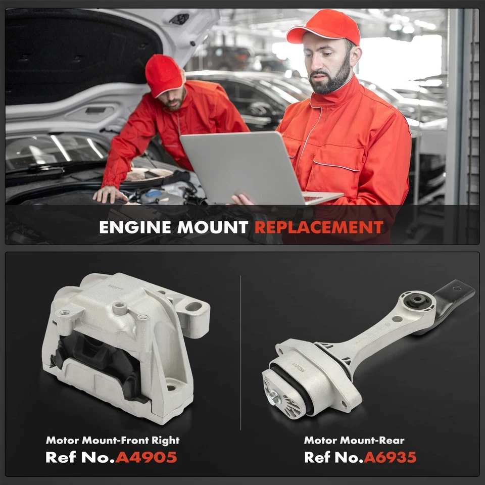 Soporte de motor y transmisión 2 piezas para Audi TT Quattro 2008-2009 cupé de 3,2 L Foto 2 de 4